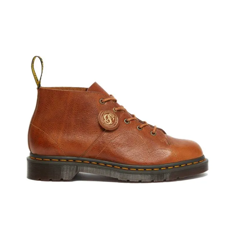 Dr.Martens Unisex Church Buckingham Martin Boots Brown-1
