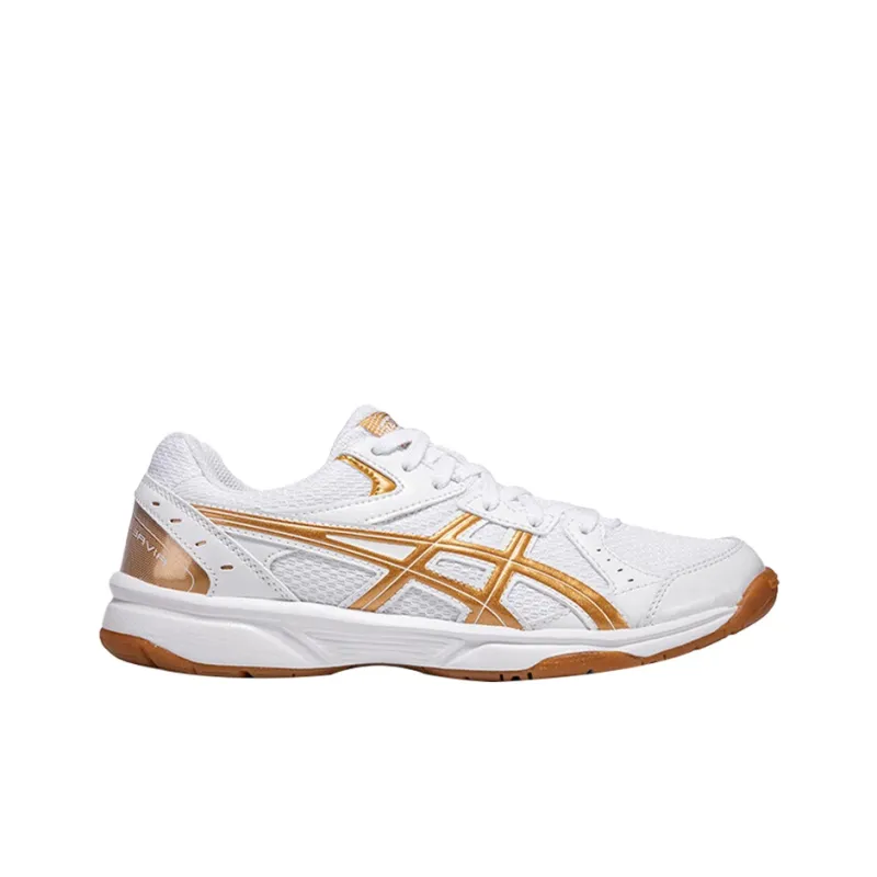 Asics River CS Wear resistant And Lightweight Low Top Badminton Shoes Unisex White-1