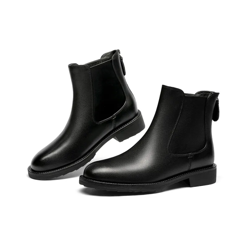 GOLDLION Chelsea Boots Women's Black-3
