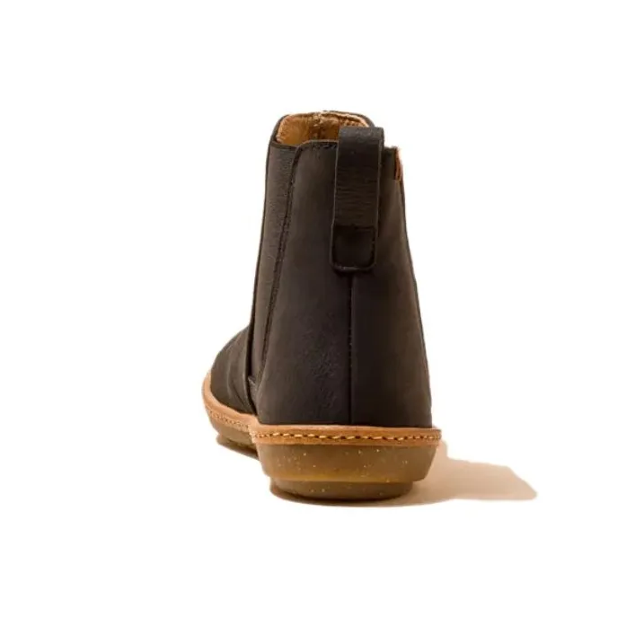 El Naturalista Short Chelsea Boots Women's Black-3