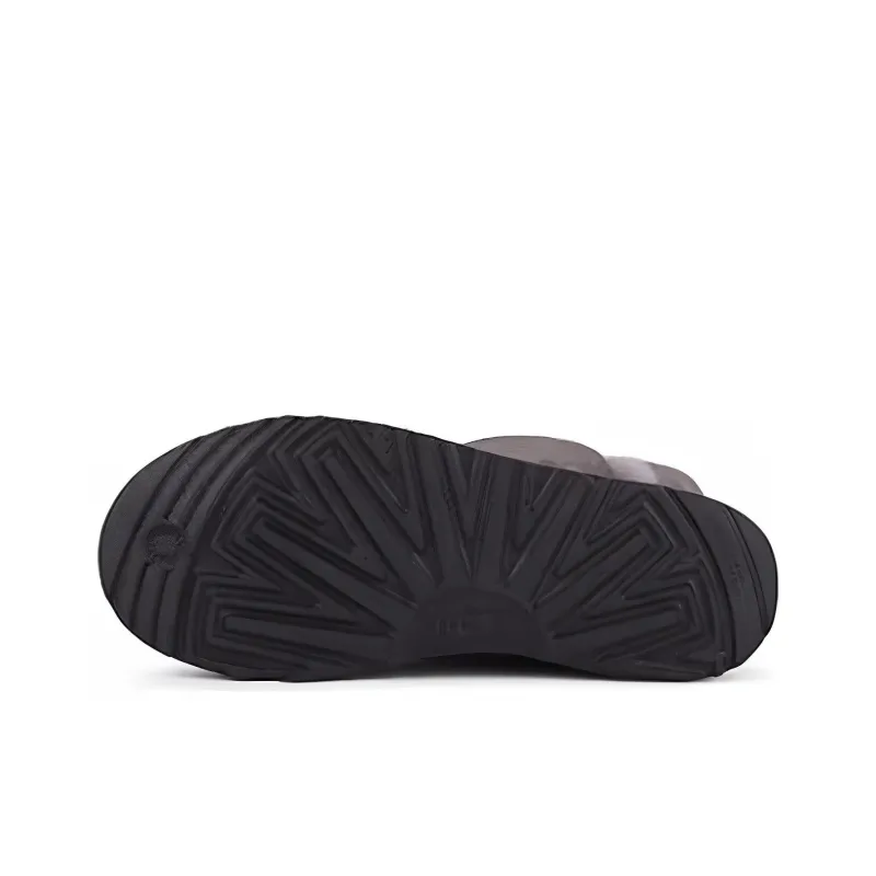 UGG Classic Cuff Mini 'Stormy Grey' Women's-4