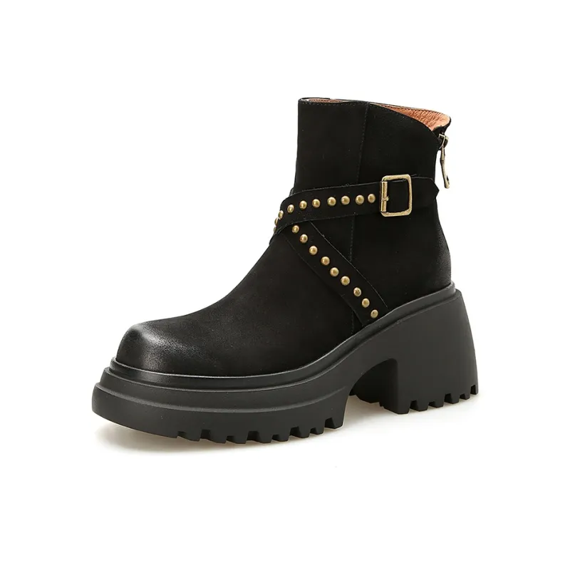 Ruby L Ankle Boots Women's Black-3