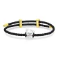 Cute Puppy Bracelet[Black Cord]