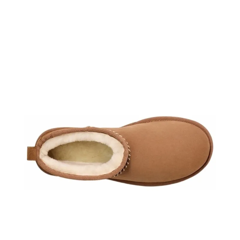 UGG X Madhappy Classic Ultra Mini 'Chestnut' Women's-3