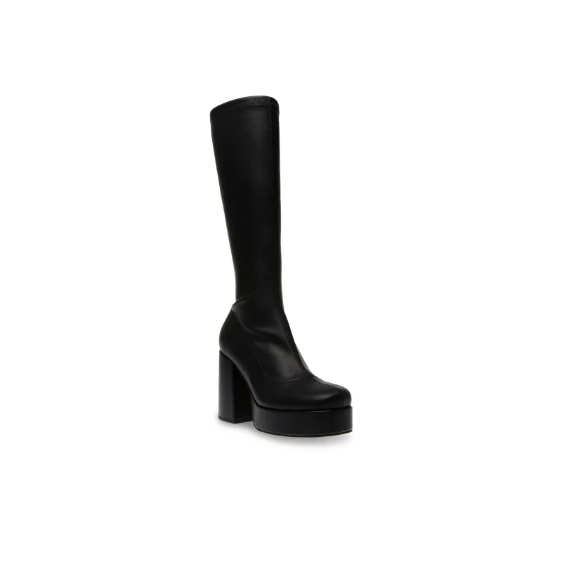 STEVE MADDEN Knee-high Boots 9.8cm Women's Black-4