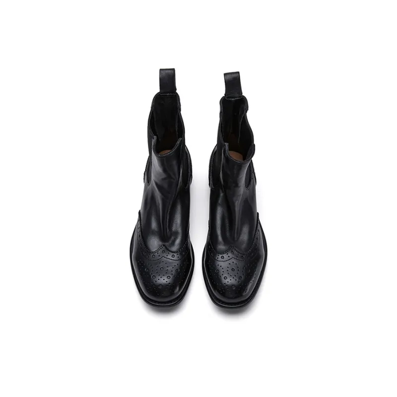 Marie Claire Ankle Boots 3CM Women's Black-2