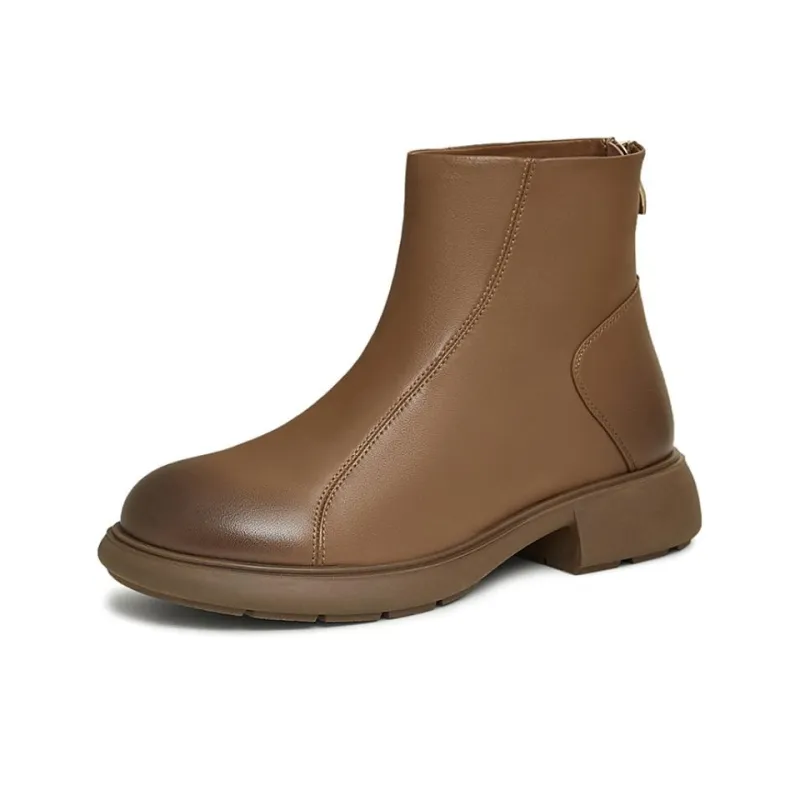 Tata Ankle Boots Women's Black/Brown-16