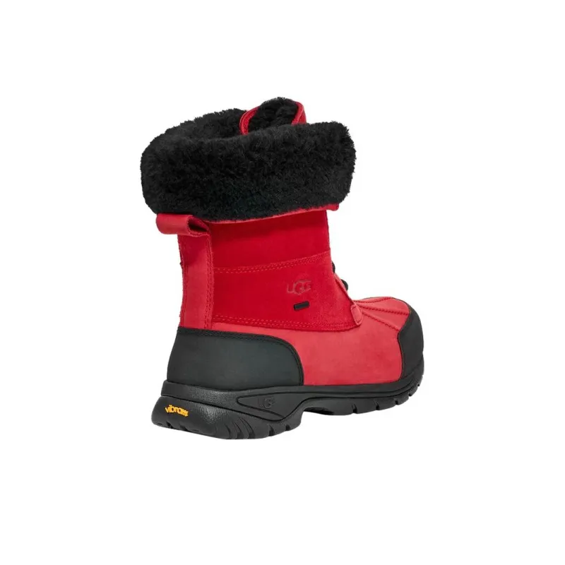 UGG Butte Samba Red Black-2
