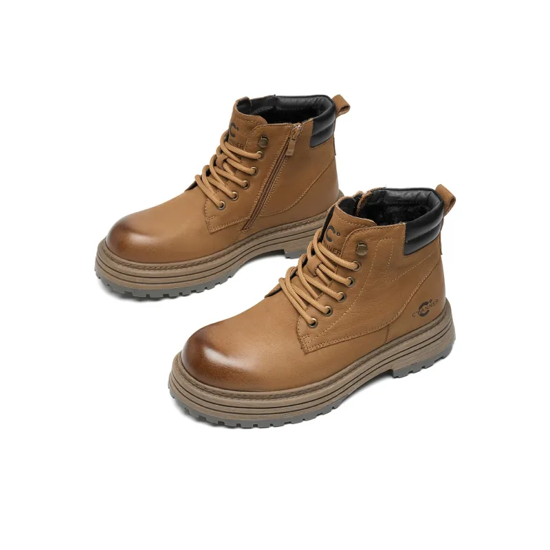 C°BANNER Short Martin Boot Men's Yellow Brown-3