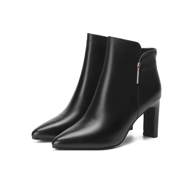 VEDULLAR Ankle Boots Women's Black/Gray-1