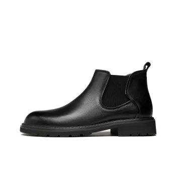 MILLIE'S Short Chelsea Boots Men's Black