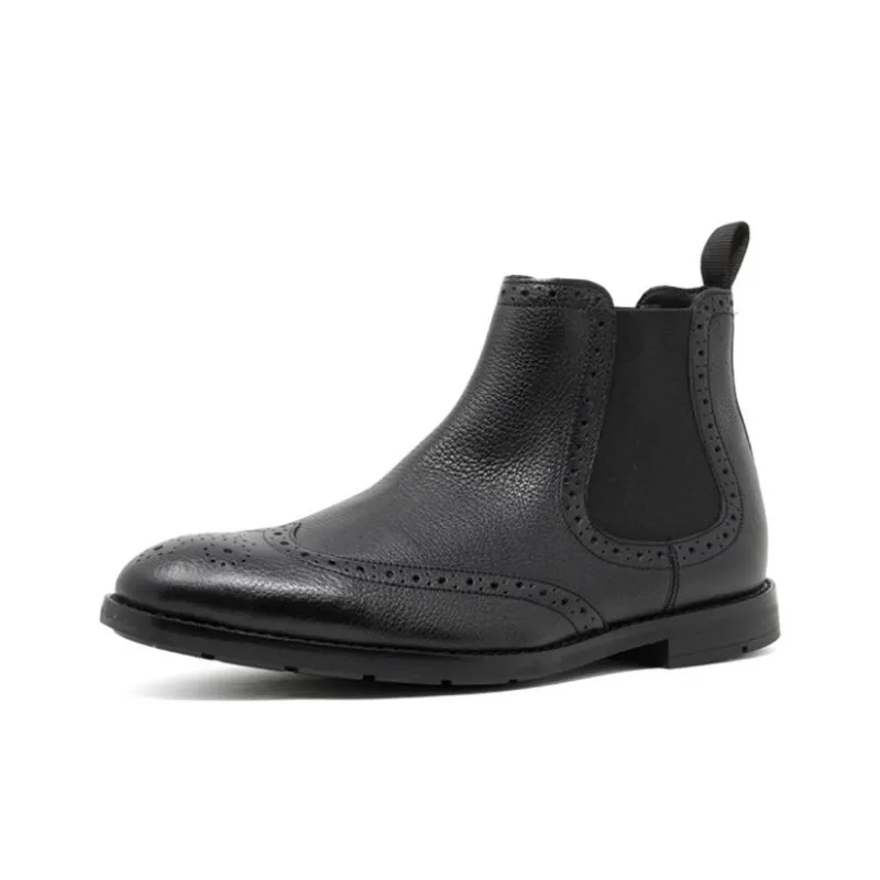 Clarks Chelsea Boots Men Black-1