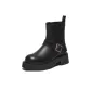 Black Fleece-Lined