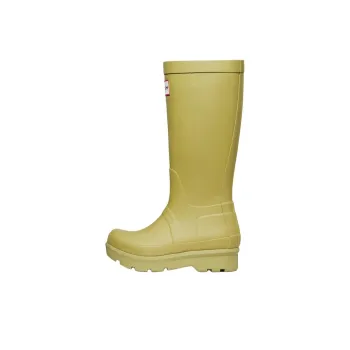 HUNTER Water Resistant Rain Boots Women's Mustard Yellow