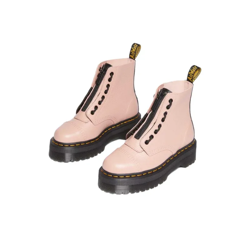Dr.Martens SINCLAIR Short Martin Boot Women's Pink-2