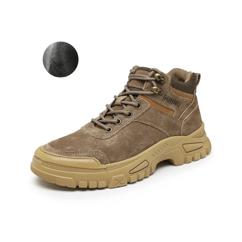 Dunnu Thermal Height Increasing Abrasion Resistant Short Outdoor Boots Men's-12
