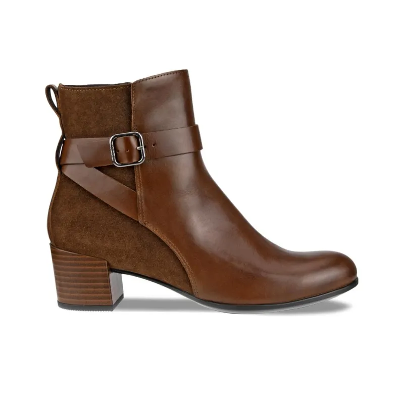 Ecco Ankle Boots 3.5cm Women's Brown-1