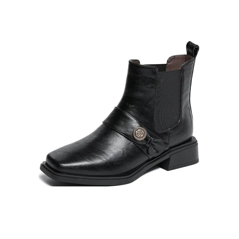 ST&SAT Short Chelsea Boots 3.5CM Women's-1
