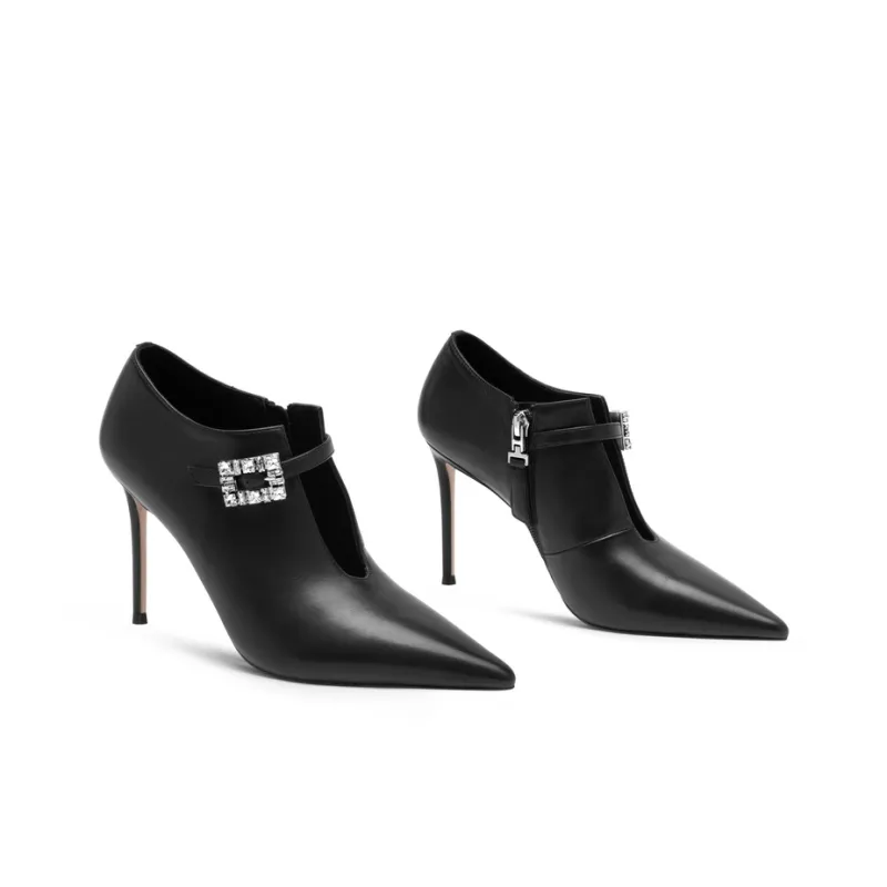 JOOC Ankle Boots Women's Milkshake White/Classic Black-6