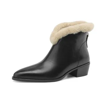 Bai Shiting Ankle Boots 4.5cm Women's