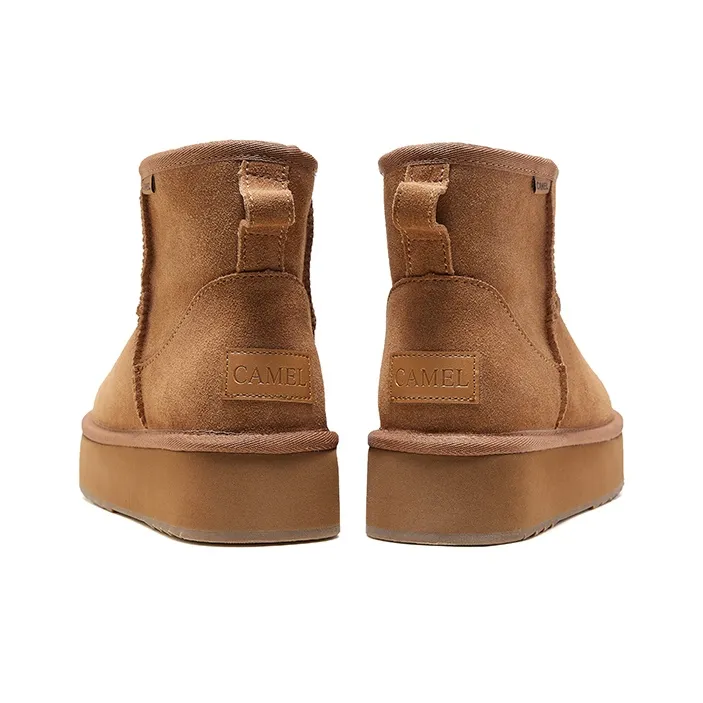 CAMEL Snow Boots Women's Black/Chestnut-10