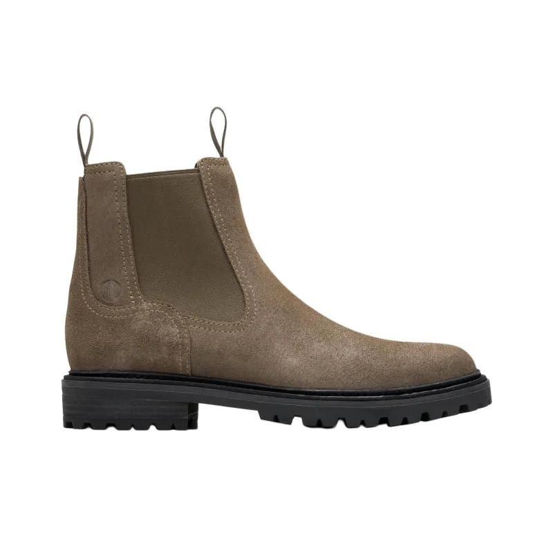 Clarks Short Chelsea Boots Men's Gray-1