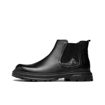 MILLIE'S Short Chelsea Boots Men's Black
