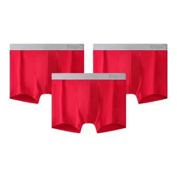 Kappa Underpants Men's 3 Pack Red
