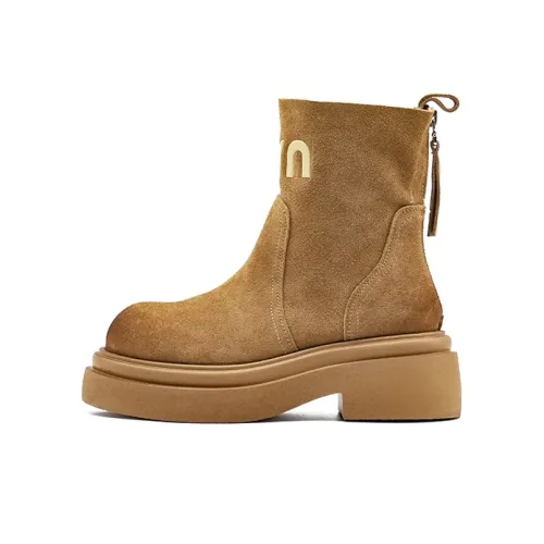 Little Sue Unique Design Trendy Fashion Slim Boots Ankle Boots 5CM Women's