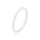 Chalcedony-White Moonlight Bangle 6mm