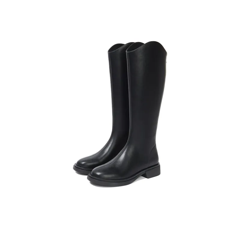 PT'SON Knee high Boots 3.5cm Women's-12
