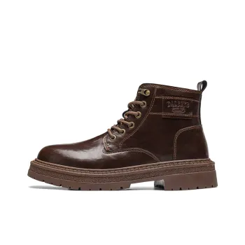 X ZONE Knee High Martin Boot High Top Men's