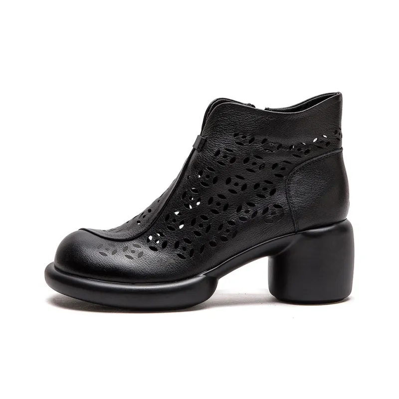 Jay Ankle Boots Women's Coffee/Black-4