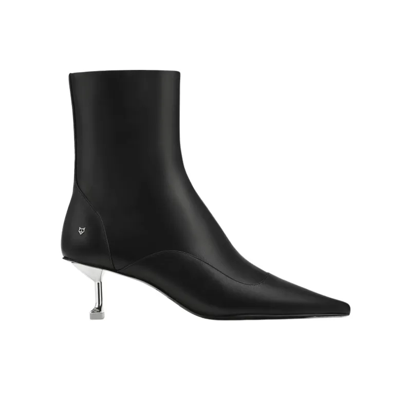 Naked Wolfe Tempting Ankle Boots 5cm Women's Black-1