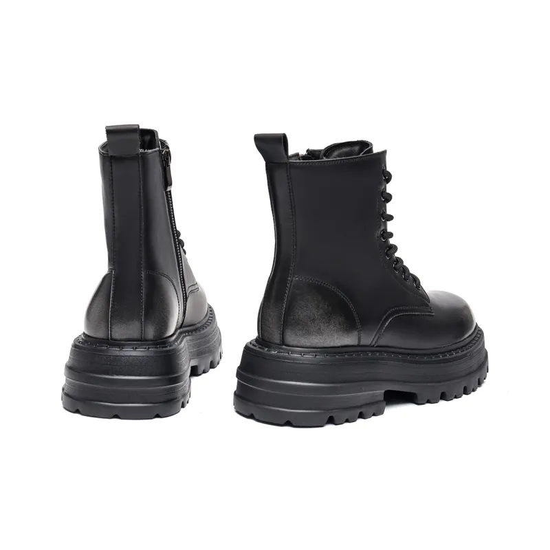 TRUMPPIPE Short Martin Boot Men's Black-9