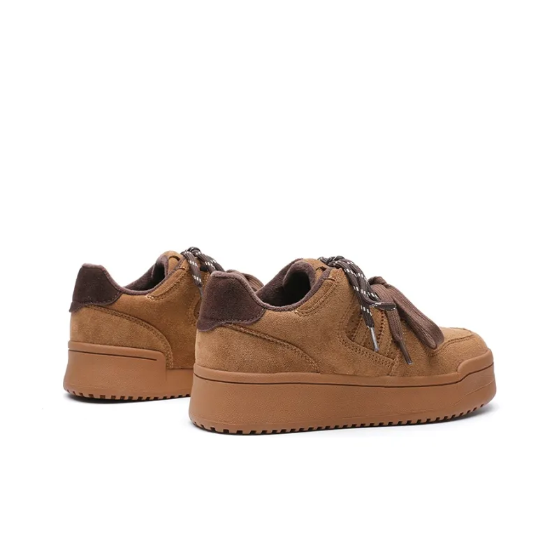 ABIDJAN Height Increasing Abrasion Resistant Low Top Skateboard Shoes Women's-8