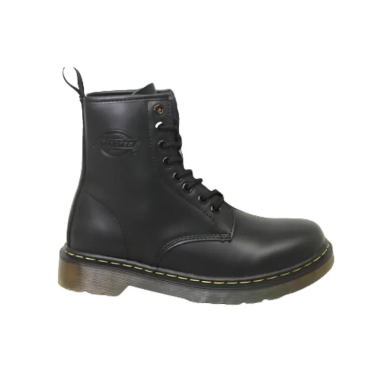 Dickies Short Martin Boot 3cm Women's Black-1