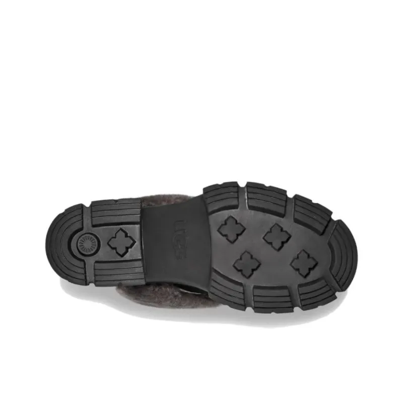 UGG Brooklyn Sunburst Heeled Boot Black Women's-5