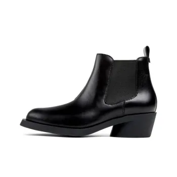 CAMPER Bonnie Short Chelsea Boots Women's Black