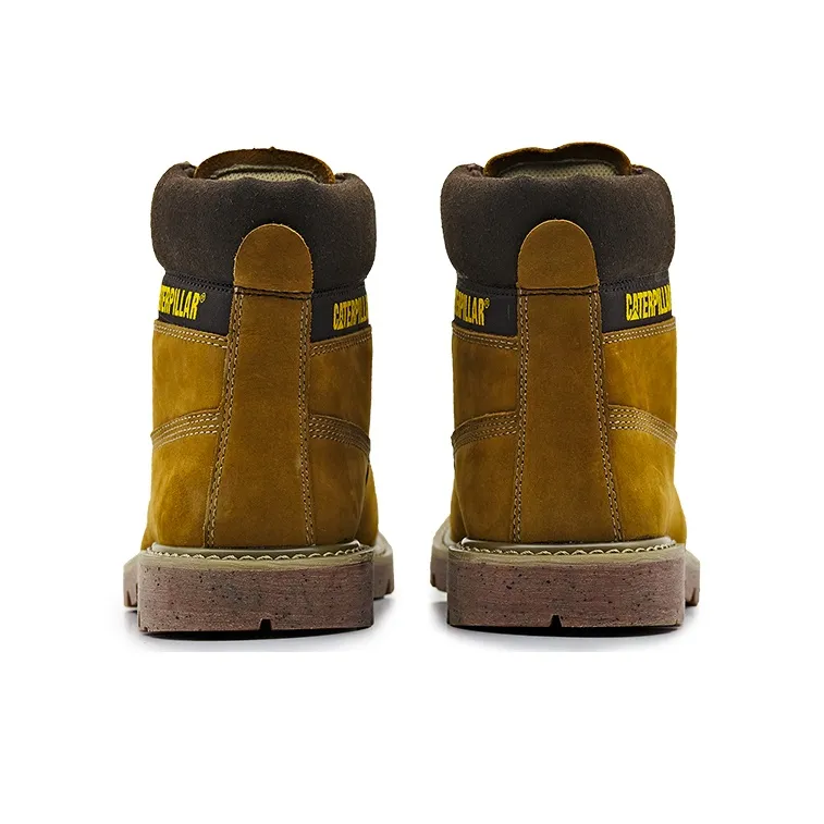 CAT Colorado Series Abrasion Resistant Outdoor Boots Unisex Dark Brown-3