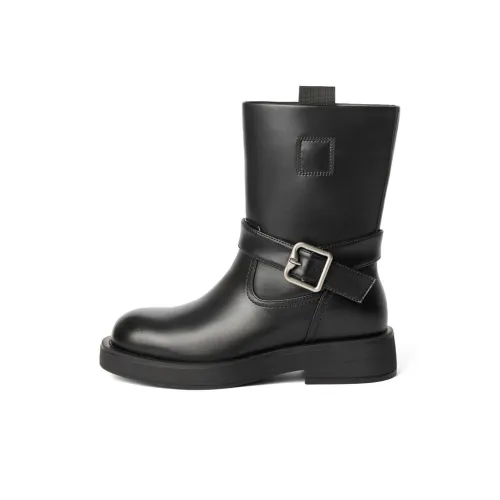 BELLE Ankle Boots 6cm Women's Black Brown