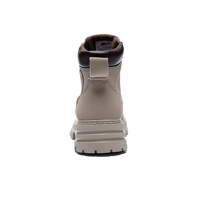 Warrior British Style Ankle Boots Short Martin Boot Unisex Gray-3