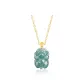 Blue Water Small Chinese Auspicious Animal Collarbone Chain