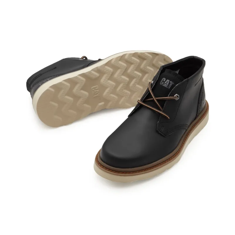 CAT Breathable And Wear resistant Short Outdoor Boots Men's Black-2