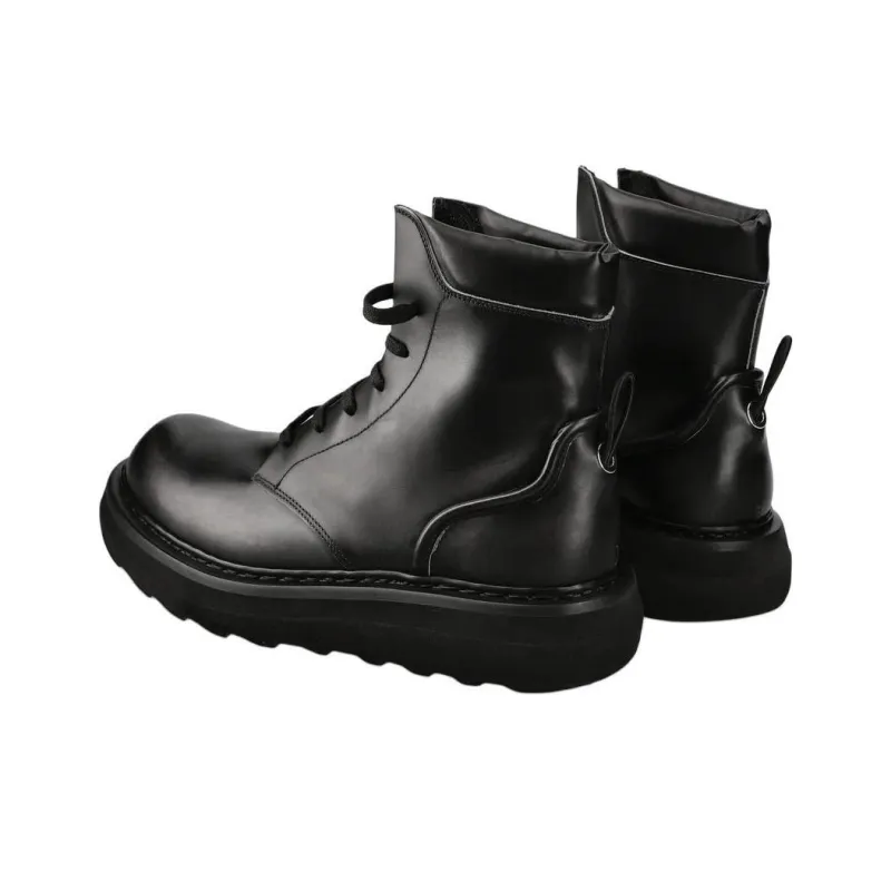 PREMIATA Deco Nero Ankle Boots 2.5cm Men's Black-4