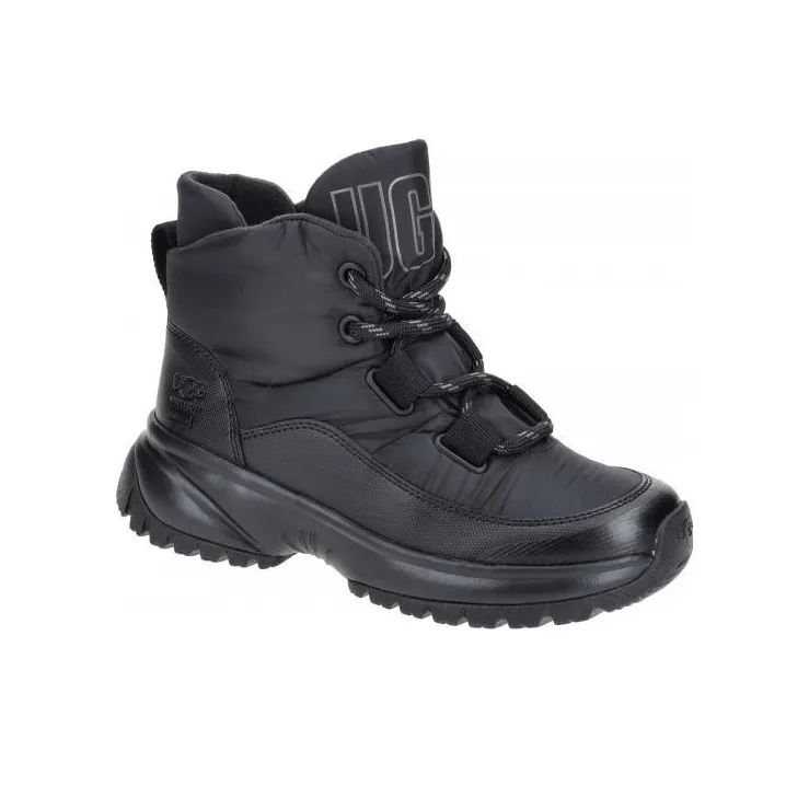 UGG Yose Puffer Lace 'Black' Women's-2
