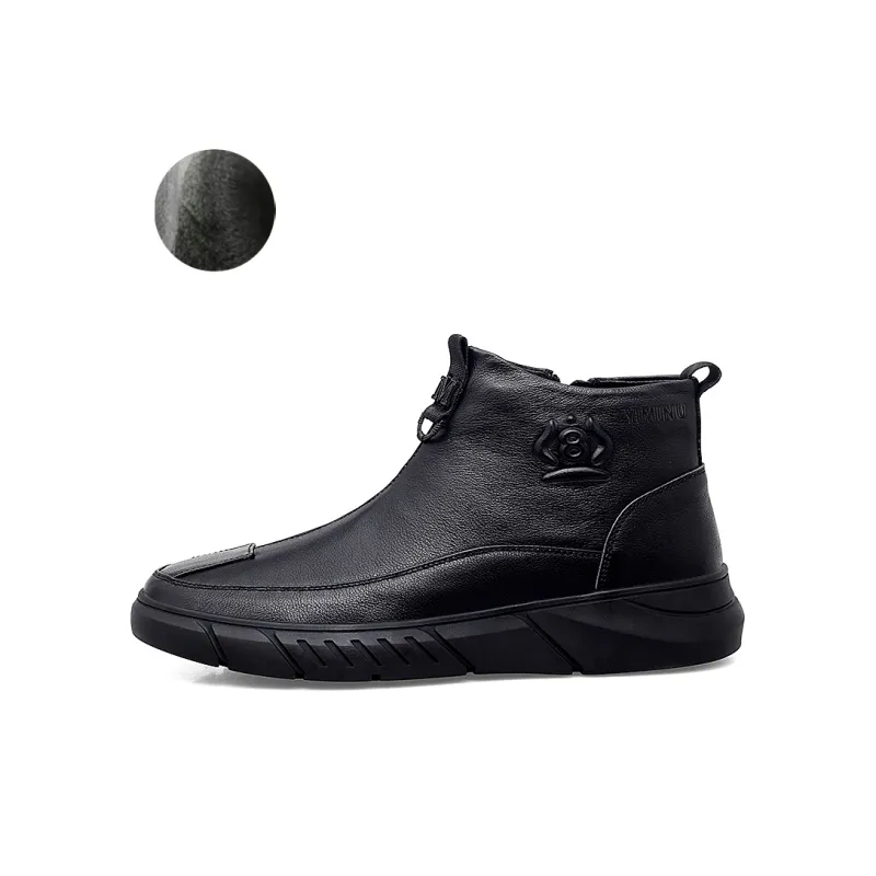 Eminu Ankle Boots Men Black-5