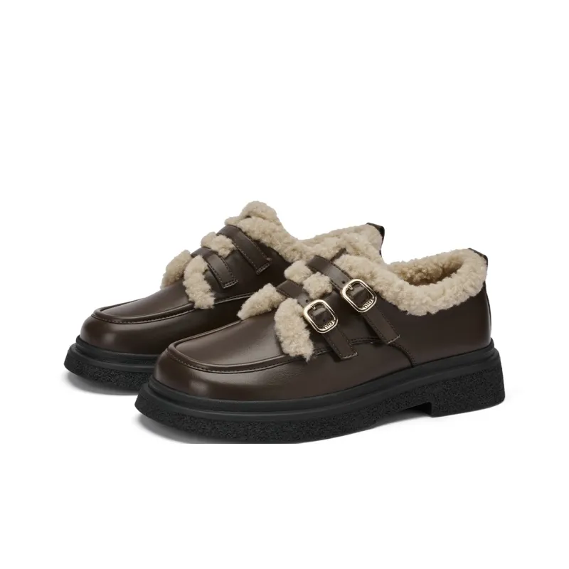 GEMEIQ Snow Boots Women's Black/Brown-5