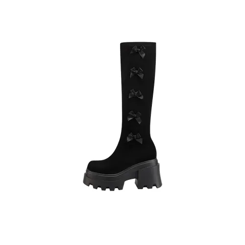 Princess & Isabel Knee high Boots 8.5cm Women's Black