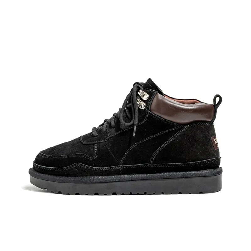 YEDANI Snow Boots Men Black/Gray/Brown-0